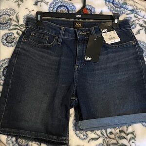 Lee Indigo Denim Shorts